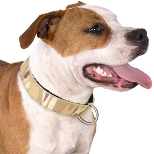 Easy Adjustable Camouflage Dog Collar - HQ Leather (4 size options) 10