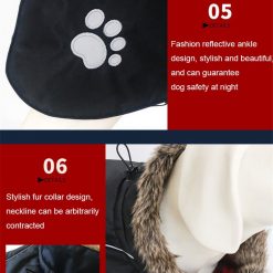 HQ Thick Winter Raincoat For medium And Larger Dog Breeds 16
