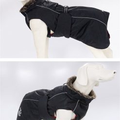 HQ Thick Winter Raincoat For medium And Larger Dog Breeds 19