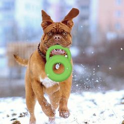 Durable And Strong Dog Tire Toy For Dog Aggressive Bites Training 17