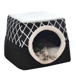 Best 2 In 1 Cat Soft Tent & Bed - For Warmer Winter 14