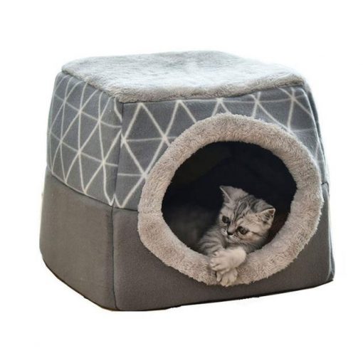 Best 2 In 1 Cat Soft Tent & Bed - For Warmer Winter 7