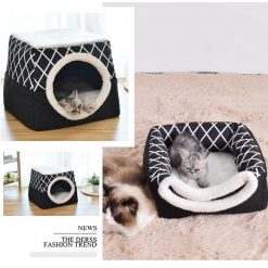 Best 2 In 1 Cat Soft Tent & Bed - For Warmer Winter 19