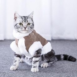 Very Soft Fluffy Jacket For Pets For Warmer Winter (cats/dogs) 18
