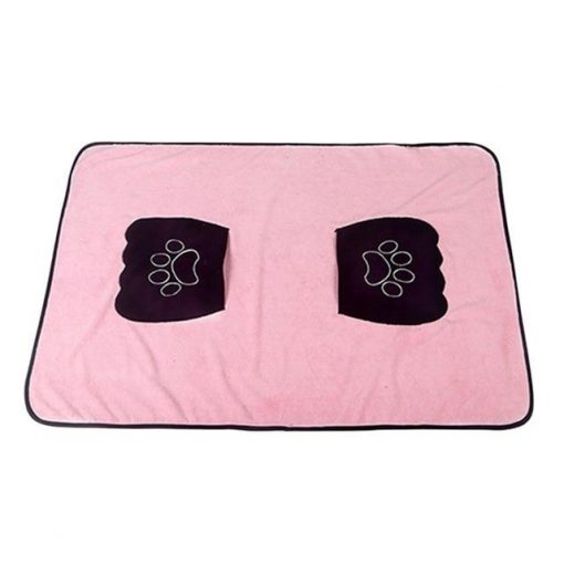 Very Absorbent Pet Bath Towel (very absorbent microfiber material) 3