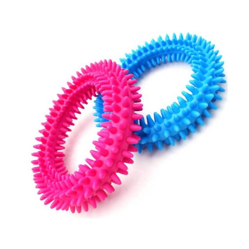 HQ Dog Biting Ring Toy For Cleaner & Healthier Teeth 4