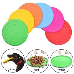 Multi-Functional Dog Flying Silicon Disc - 2 in 1 (Toy + Food Plate) 16