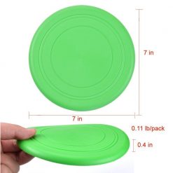Multi-Functional Dog Flying Silicon Disc - 2 in 1 (Toy + Food Plate) 15