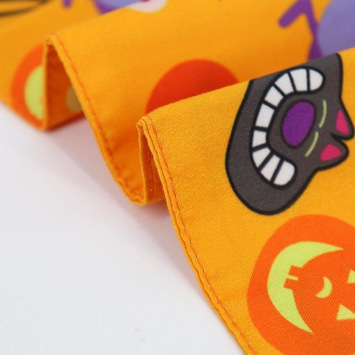 Colorful Stylish Pet Bandanna For Halloween - 100% Cotton 10