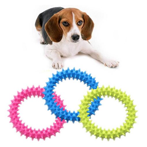 HQ Dog Biting Ring Toy For Cleaner & Healthier Teeth 1