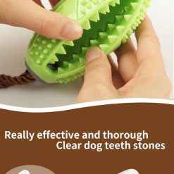 3 In 1 Dog Toothbrush + Chew Toy + Molar Training Toy 44