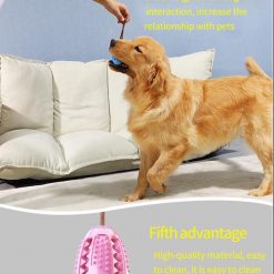 3 In 1 Dog Toothbrush + Chew Toy + Molar Training Toy 33