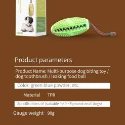 3 In 1 Dog Toothbrush + Chew Toy + Molar Training Toy 25