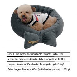 Best Soft Round Nest/Bed For Pets - HQ Material (cat/dogs) 15
