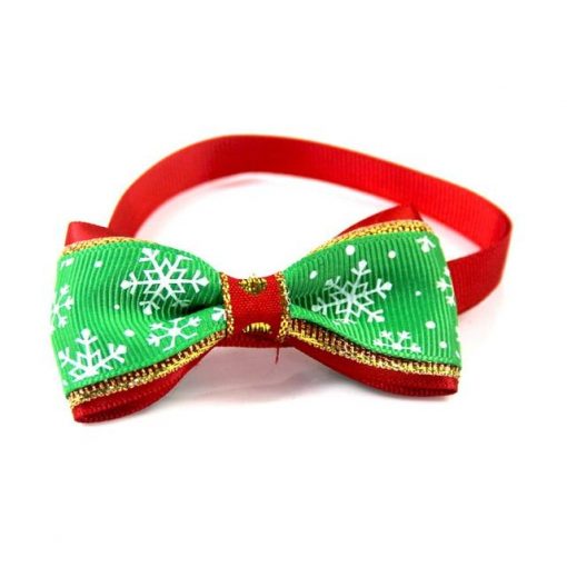 Best HQ Christmas Neck Bow Ties For pets (Cats/Dogs) 5