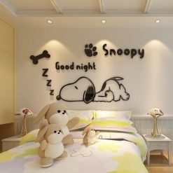 3D Large Snoopy Wall Stickers | Best Gift for Dog Lovers 5