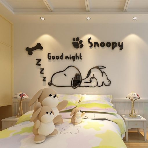 3D Large Snoopy Wall Stickers | Best Gift for Dog Lovers 2