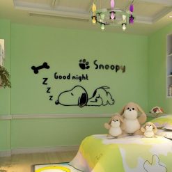 3D Large Snoopy Wall Stickers | Best Gift for Dog Lovers 7