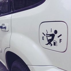 Funny Car Sticker Pull Fuel Tank Cap 9
