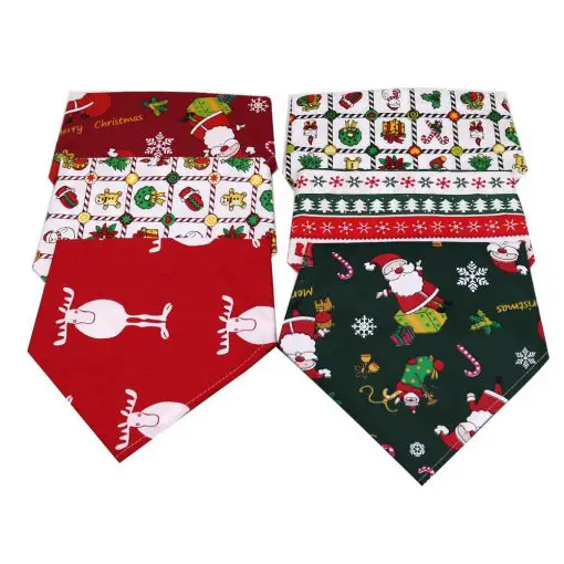 HQ 50 Pets Colorful Christmas & Summer Bandannas (Cats & Dogs) 3
