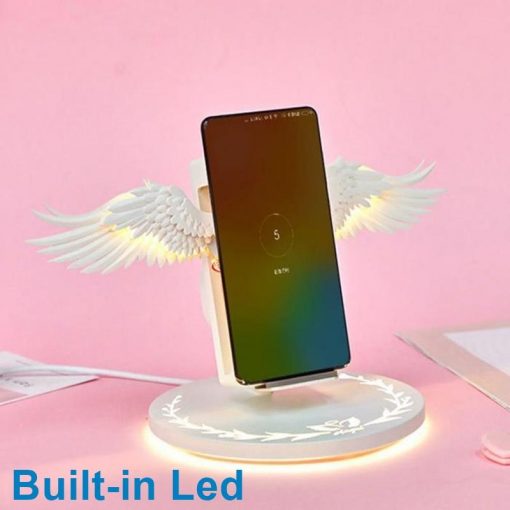 Angel Wing LED Wireless Charger 6