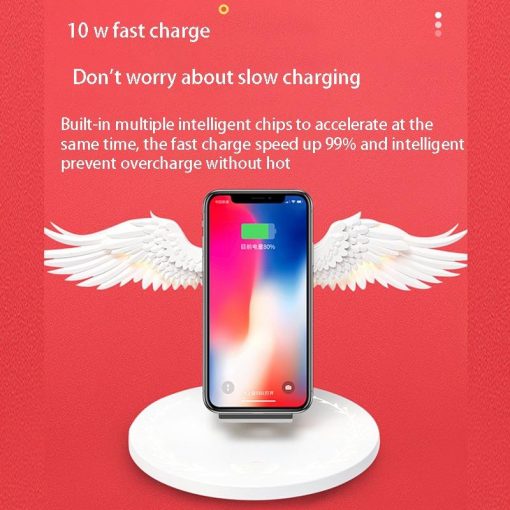 Angel Wing LED Wireless Charger 7