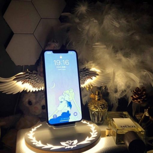 Angel Wing LED Wireless Charger 2