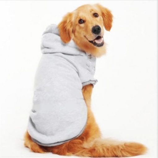 Very Thick Dog Hoodie For Warmer Winter (All Sizes/4 color options) 3
