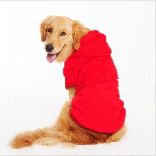 Very Thick Dog Hoodie For Warmer Winter (All Sizes/4 color options) 6