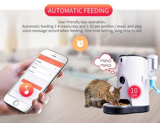Smart Professional Pet Food and Water Feeder (remote control) 15