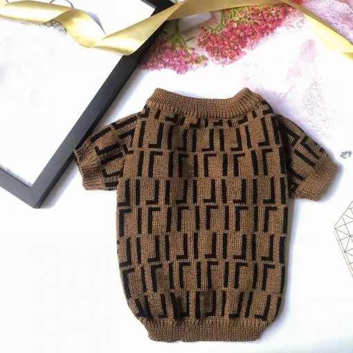 Thick Brown Pullover For Dog For Warmer Winter (all sizes) 1