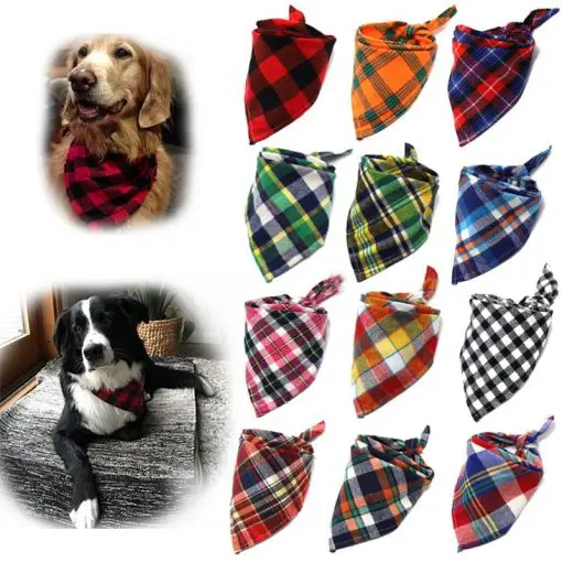 Best Stylish Colorful Classical Pet Bandanna (Different Options) 1