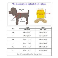 HQ Waterproof Dog Coat For Winter (6 size options / 2 color options) 14