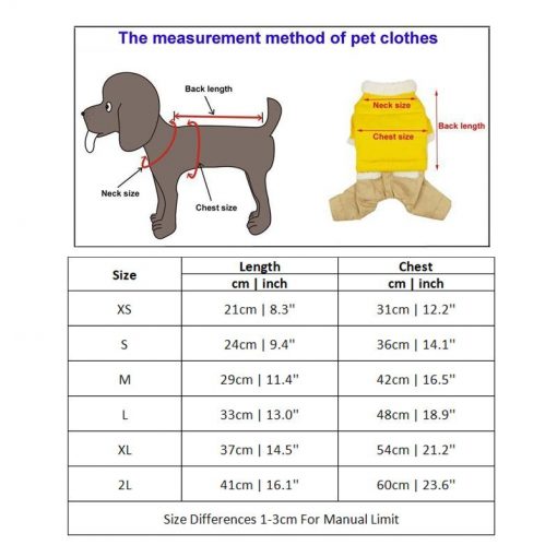 HQ Waterproof Dog Coat For Winter (6 size options / 2 color options) 7
