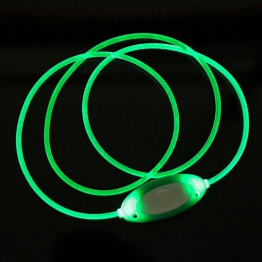 Best LED Dog Collar - Rechargeable, Adjustable And Glows 1