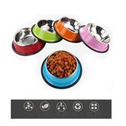 Large HQ Stainless Steel Food/Water Bowl For Pets (dogs/cats) 14