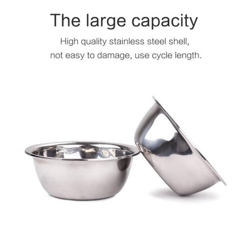 Most Durable Stainless Steal Double Food Bowl For Dogs 5