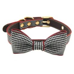 High Quality Bow Tie Dog Collar (adjustable/for medium&bigger dogs) 12