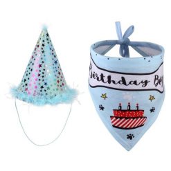 The Best Birthday Celebration Kit For Pets - Scarf + Hat For Dogs & Cats 13