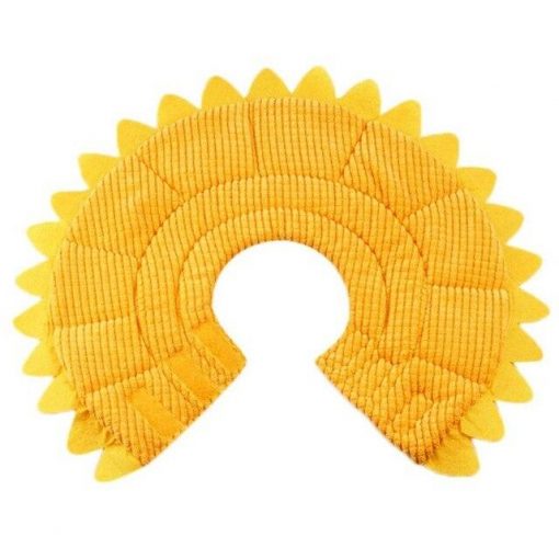 Soft & Stylish Anti Biting Dog Neck Circle - Sunflower Shape 5