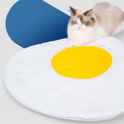 Soft & Comforting Pet Egg Shape Mat For Warmer Winter (100% cotton) 12