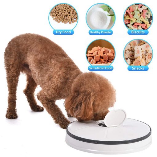 Smart Automatic Pet Food Dispenser (6 food grids/digital timer) 11