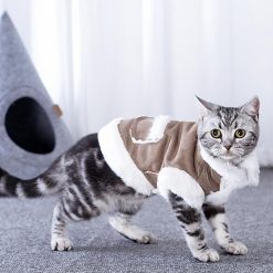 Very Soft Fluffy Jacket For Pets For Warmer Winter (cats/dogs) 17