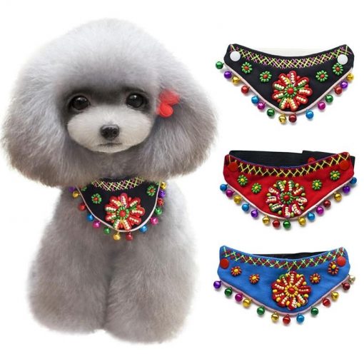 Best Fashionable Chinese Style Bandanna For Small/Medium Dogs 1