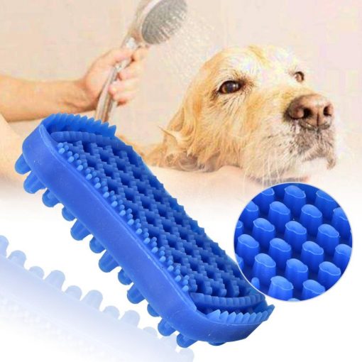 HQ Rubber Massage Comb For Dogs Bathing (Durable Silicone) 1