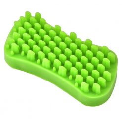 HQ Rubber Massage Comb For Dogs Bathing (Durable Silicone) 13