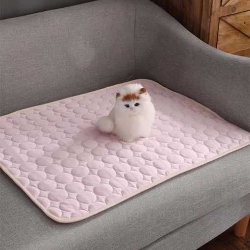 Soft Summer Sofa For Pets (Pad Icy Soft Silk - easy to Clean) 10