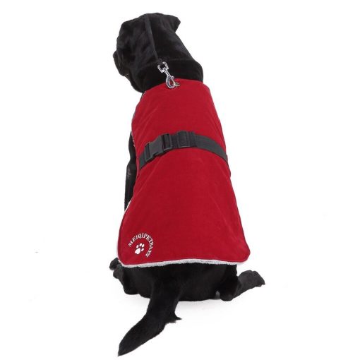 Best Winter Waterproof & Windproof Dog Jacket with Traction RIng 4