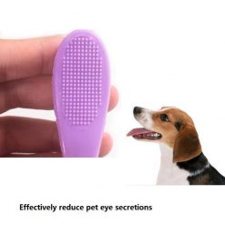Very Soft Stain Remover Finger Brush For Pets (Cats/Dogs) 7