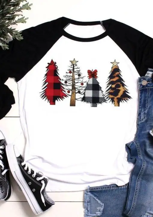 Merry Christmas Trees Shirt 1